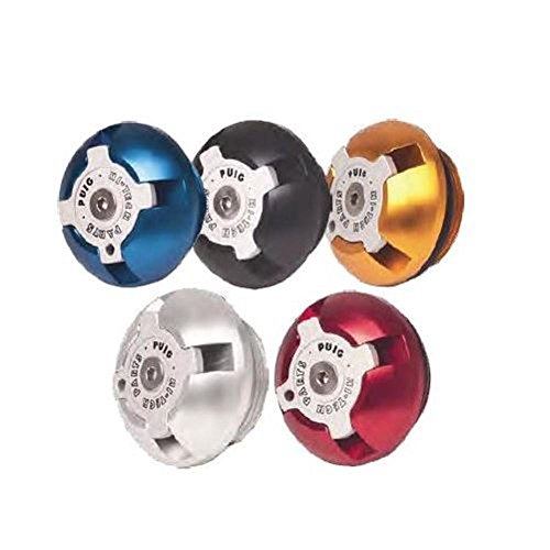 Bouchons huile Puig Hi-Tech argent pour sublimer votre moto en balade