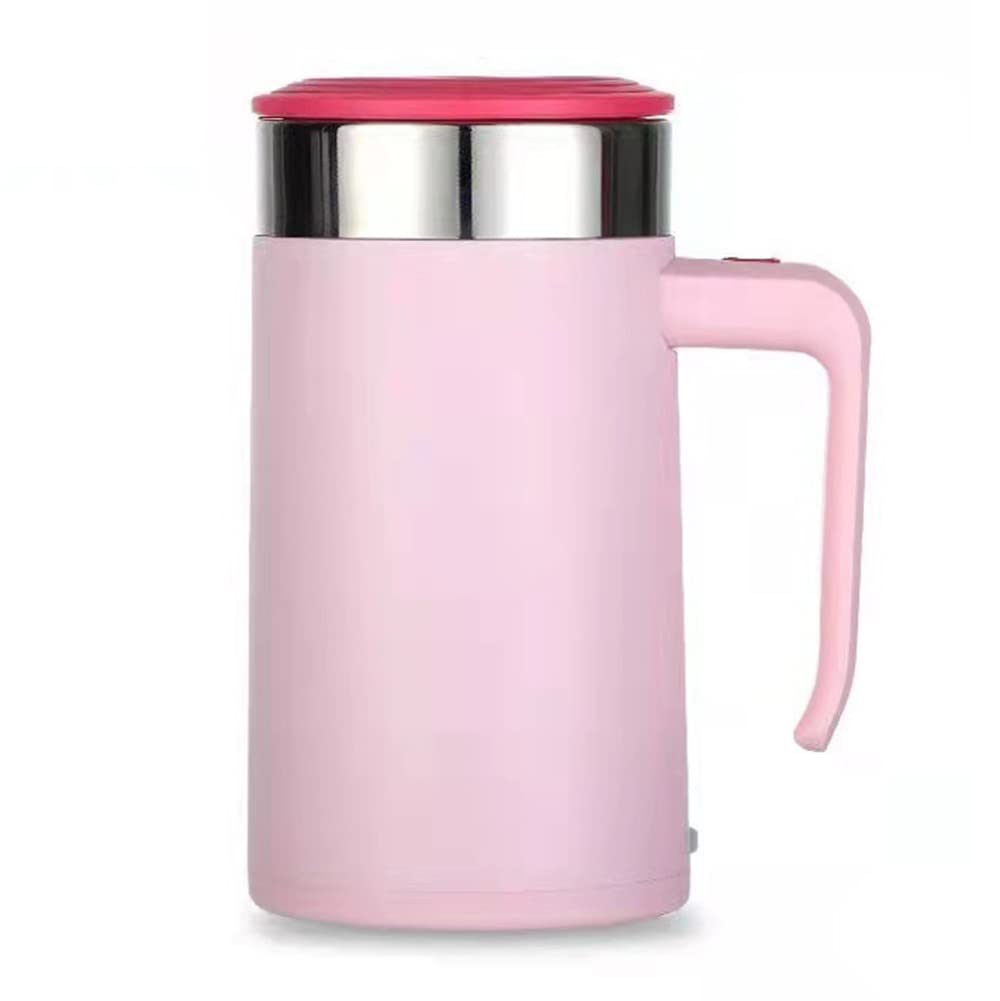 FocustarSelf Stirring Coffee Mug USB Rechargeable Automatic Stirring Cup 304 Stainless Steel For Coffee/Tea/Hot Chocolate/Milk Mug For Office/Kitchen/Travel/Home 453ml Water Proof