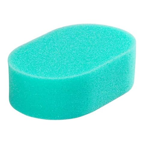 Manicare Luxury Bath Sponge, Shower Body Scrubber, Super Soft Cleaning Sponge, Gentle On The Skin For An All Over Wash, Durable And Long lasting, Lather And Use With Shower Gel Or Body Wash, Mint Cover