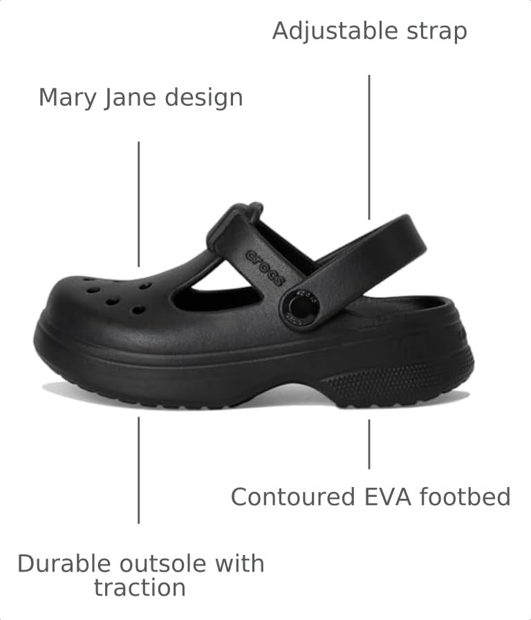 Image of Crocs Kids' Classic Mary Jane Clogs (Little Kid /Big Kid)