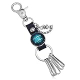 ✅ 【Aplicaciones amplias】 -el llavero es adecuado para colgar llaves, juguetes, etc. y sujetarlos de forma segura a un cinturón o bolso de mano para evitar que se pierdan o sean robados.