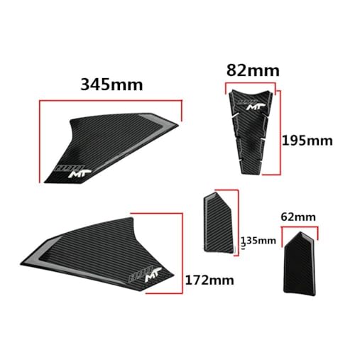 Tampon réservoir CFMOTO 800MT finition premium noire - 2