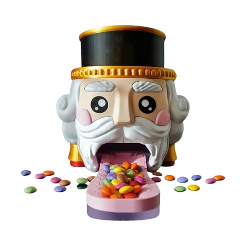 Générique Distributeur de Bonbons - Boîte de Stockage en Forme de Casse-Noisette,Distributeur de Jelly Beans - pour Bonbons Gélifiés Noisettes Comptoir Maison Bureau