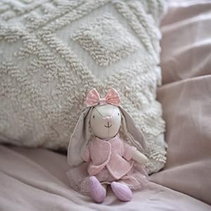 Great pretenders clover the bunny doll kids soft bodied bunny doll  urban country home decor