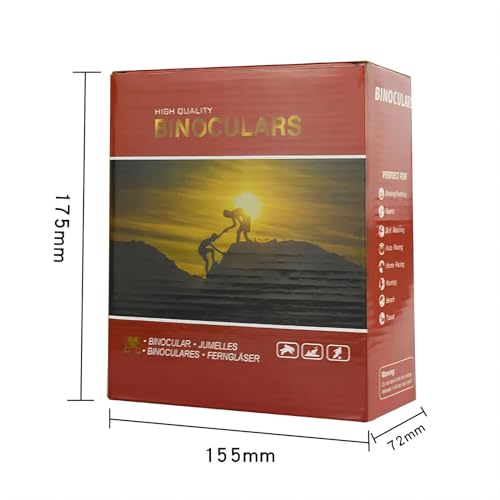 Binoculares profesionales 10x42 con trípode y adaptador para smartphone miniatura 6