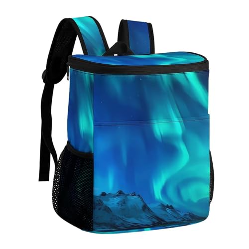 Sac à dos isotherme étanche Northern Lights en polyester robuste pour pique-nique