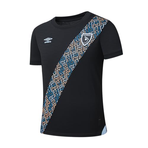 Umbro Mens 25/26 Guatemala National Team Third Soccer Jersey Black X-Large