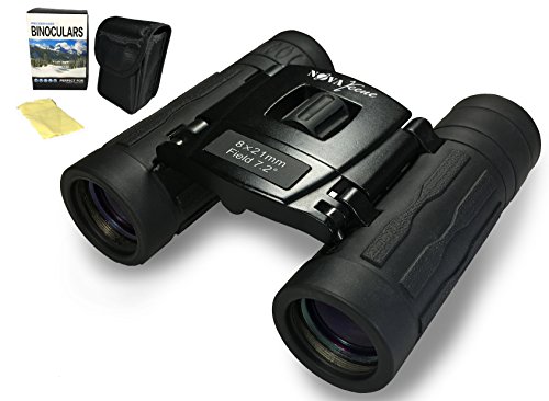 Binoculars for Kids and Adults - Compact 8x21 for Hunting, Birding, Theater, Concerts, and Camping.