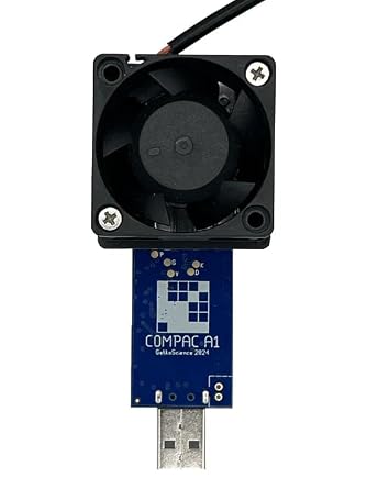 Bitcoin Merch - GekkoScience COMPAC A1 + Fan Upgrade Combo - Up to 300-450 GH/s