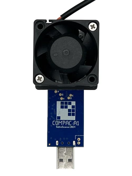 Bitcoin Merch® - GekkoScience COMPAC A1 + Fan Upgrade Combo - Up to 300-450 GH/s