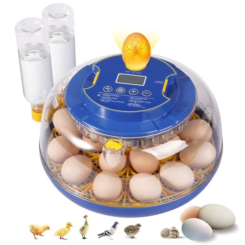 18 Egg Incubators for Hatching Eggs, Chicken Egg Incubator with