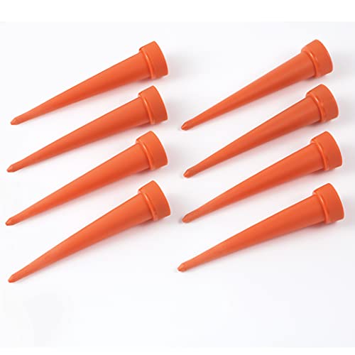 Collections Etc Automatic Irrigation Watering Spikes, 8 Pack, with Slow Drip Design, Orange by Collections Etc - Used condition - Image 3