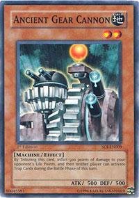 Carta Yu-Gi-Oh! - Ancient Gear Cannon (SOI-EN009) - Shadow Of Infinity - 1st Edition - Common - 4