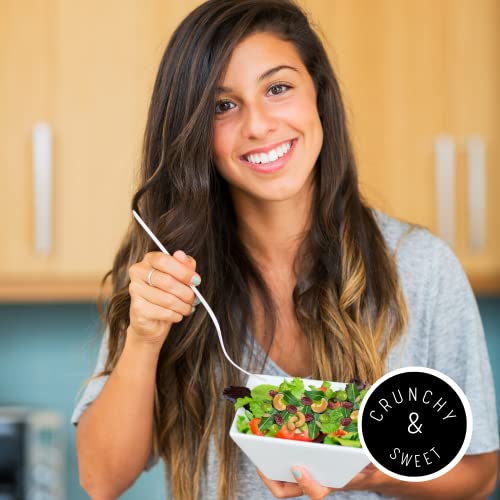 Modern Mill Protein Packed Salad Topper By Gourmet Nut - Mixed Nuts (Roasted Cashews), Dried Cranberries, Edamame, Sunflower Seeds - Gluten Free, Low Sodium, Kosher, Plant Protein Snack, 6Oz Bag (3 Pack) #TOP4