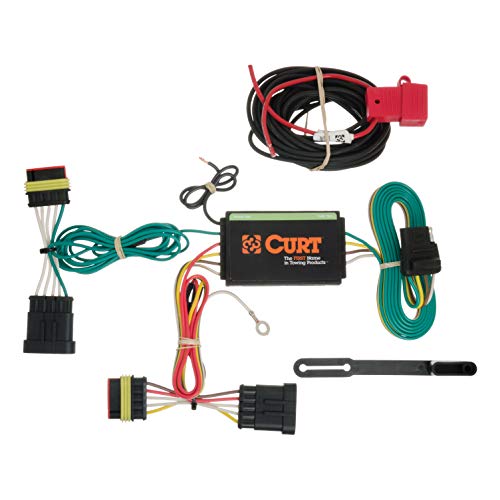 CURT 56174 Vehicle-Side Custom 4-Pin Trailer Wiring Harness