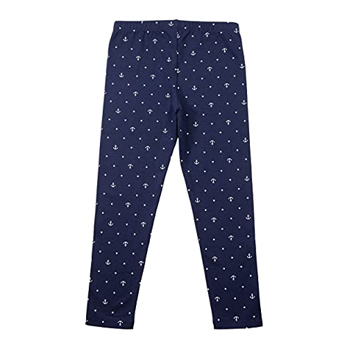 Nautica Girls' Leggings, Full Length Pull-on Stretch Pants with Elastic Waistband & Logo Detail2