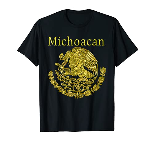 Michoacan Messicano Escudo Mexicano camisa Messico Camicie Maglietta