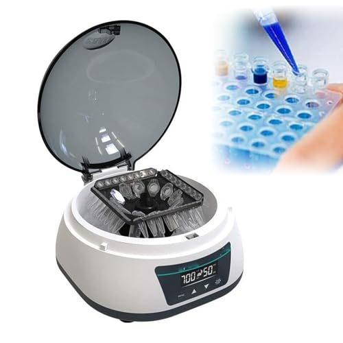 Centrífuga de laboratorio 7Pro para tubos de ensayo pequeños con ajuste digital