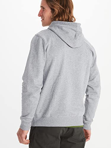 MARMOT Men's Culebra Peak Hoody - Hooded Midweight Pullover Fleece Sweatshirt with Screen Printed Graphic and Kangaroo Pocket3