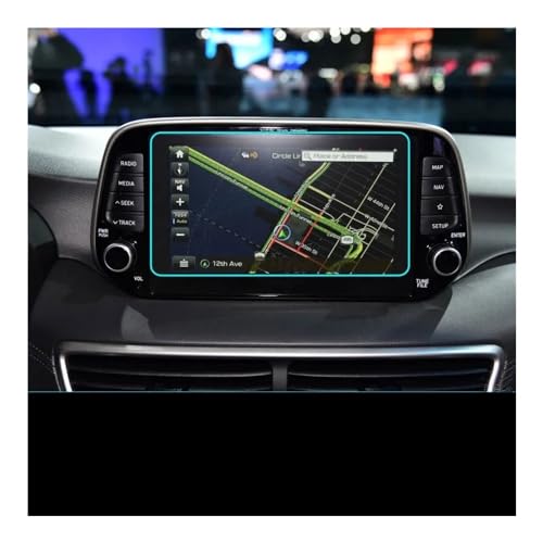 Verre trempé Hyundai Tucson 2019 protection écran GPS tactile 8 pouces