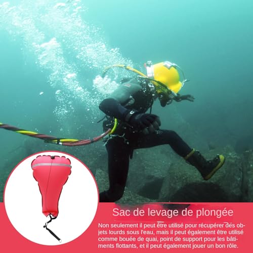 Sac de levage de récupération de plongée avec valve de surpression robuste - 2