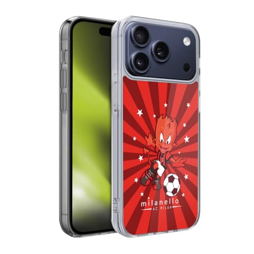 Coque iPhone 17 Pro protection militaire AC Milan antichoc MagSafe pour enfants