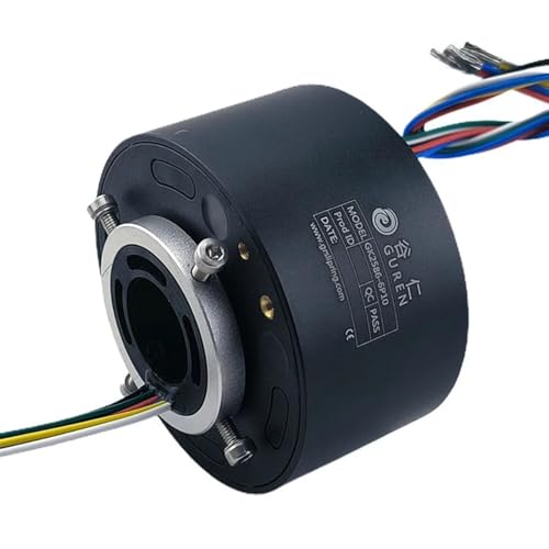 Bague collectrice creuse de 25,4 mm pour transmission rotative continue