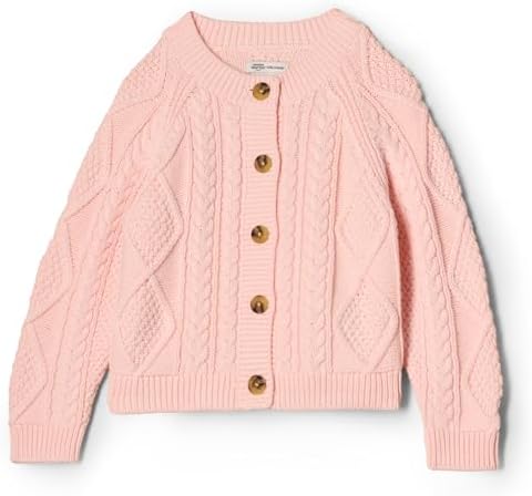 Amazon Essentials x Sofia Grainge Unisex Baby und Kinder Fischer-Strickjacke Pullover