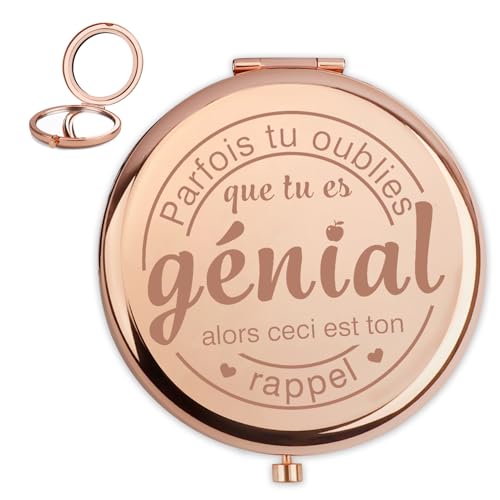 CDIXlmuz Cadeau Encouragement,Cadeaux D'inspiration,Inspirant Cadeau,Cadeaux Inspirants,Miroir De Poche,Cadeaux pour Inspiration Encourage,Cadeau Femme Courage,Cadeau D'inspiration,Cadeaux Positifs