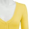YEMAK Women's Cropped Bolero Cardigan – 3/4 Sleeve... #2