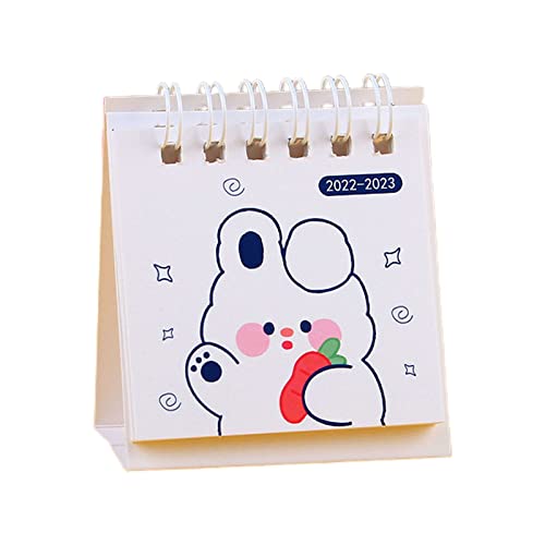 Calendrier 2023 de dessin animé - Références mensuelles d'octobre 2022 à décembre 2023 - Calendrier de bureau à rabat debout pour la maison, le bureau, l'école Cover