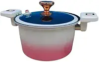 Panela de Micro Pressão 4.5 Litros 24Cm Material Antiaderente Caçarola Fácil de Limpar Fast Cooking