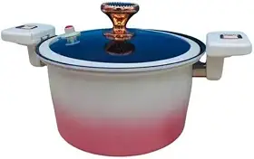 Panela de Micro Pressão 4.5 Litros 24Cm Material Antiaderente Caçarola Fácil de Limpar Fast Cooking