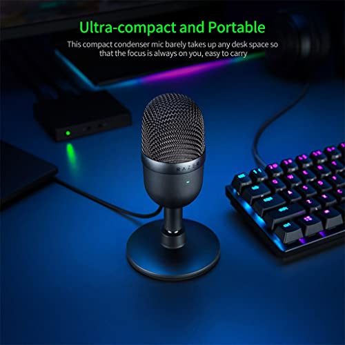 Mini microphone USB noir : micro condensateur ultra-compact pour PC - 4