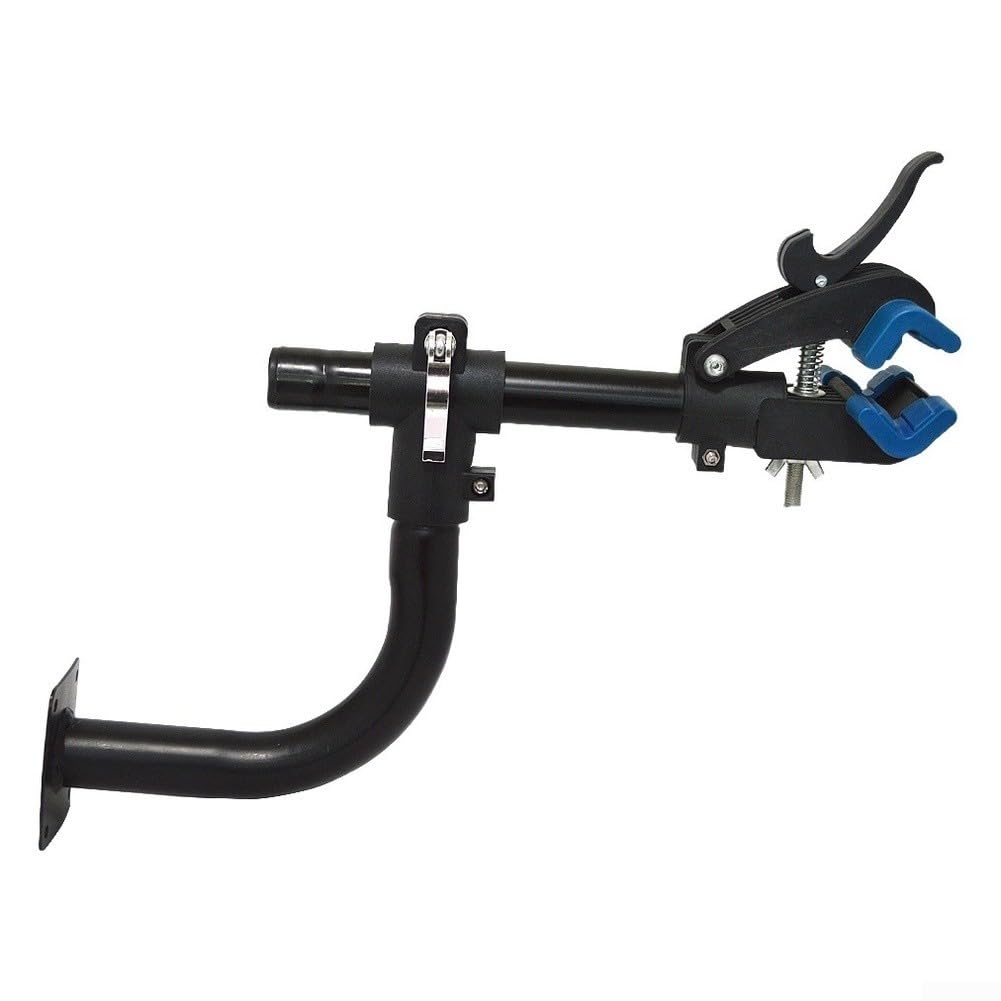 Soporte de pared para bicicleta con rotación de 180°, metales resistentes para estante de almacenamiento de bicicletas y soporte de reparación para bicicletas plegables eléctricas de carretera