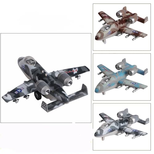 Image of DEUSON ECOM Airplane Airbus Toys for Kids Diecast Aeroplan Aircraft Scale Model Light Sound Pullback