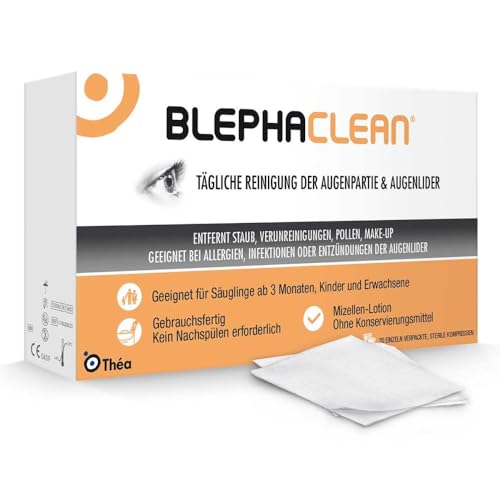BLEPHACLEAN sterile Kompressen zur Lidreinigung 20 St. Kompressen