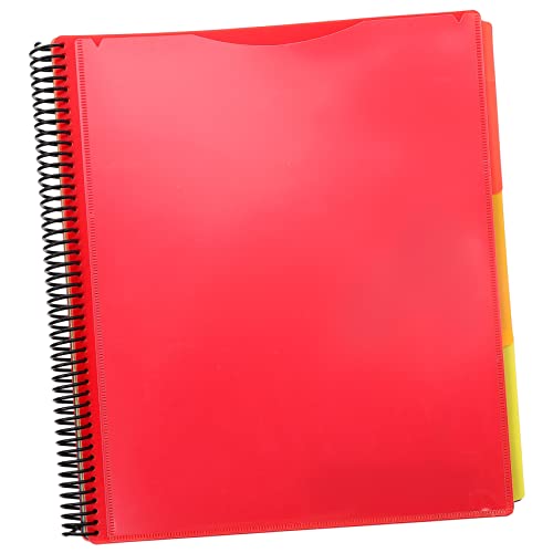 Carpeta de bobina para organizar apuntes de universidad y proyectos importantes de oficina