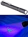 KryoLights UV Licht: Profi-Pen-Light mit UV-LED-Taschenlampe, 395 nm, Aluminium, IPX4 (Geldscheinprüfer)