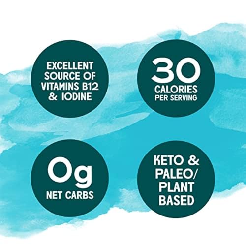 Image of gimMe Seaweed, Sea Salt, 6 Count, Pack of 2 | Organic | Keto & Vegan | Gluten Free | Source of Iodine
