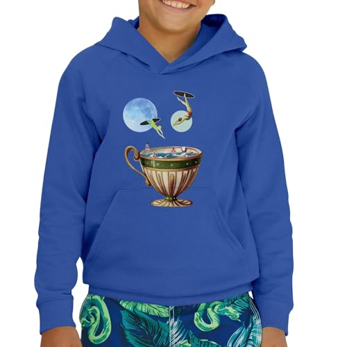 Sweat à capuche enfant piscine dans une tasse collage art surréalisme grotesque - 2