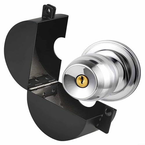 Robusto dispositivo de bloqueo de manija de puerta para entrada y seguridad no autorizadas