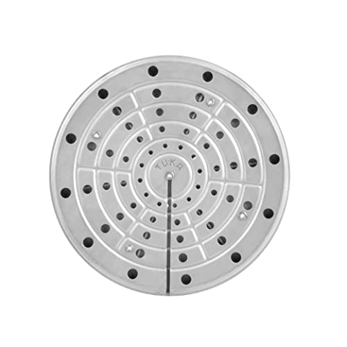 INOXPRAN - Terima TUKA Platte aus Edelstahl, Durchmesser 20 cm, Flammenverteiler, kann auch auf...