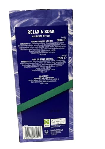 Radox Relax & Soak Collection: Ultimate Bath Time Gift Set - Image 3