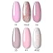 ROSALIND Esmaltes de Uñas, Esmaltes en Gel Uñas UV LED, 6pcs Kit...