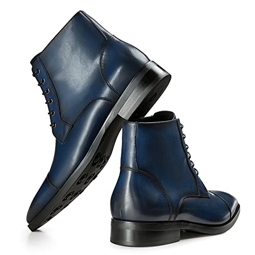 Image of GIFENNSE Mens Dress Boots Formal Chelsea Boots for Men