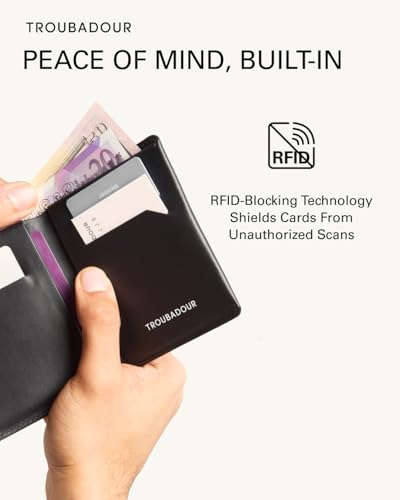 Troubadour Billfold Wallet - Black4