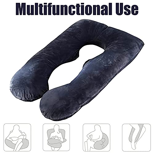 Pregnancy-Pillows-for-Sleeping-U-Shaped-Full-Maternity-Body-Pillows-with-Removable-Cover-for-Pregnant-Women-Back-Belly-Body-Support-Dark-Grey