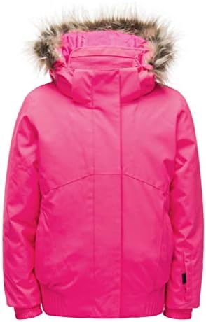 Spyder Active Sports Girls Bitsy Lola Ski Jacket, Bryte Bubblegum, 2