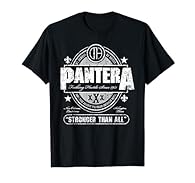 Official Licensed Bravado Pantera Stronger Than All Beer Mat Official Pantera Merchandise Lightweight, Classic fit, Double-needle sleeve and bottom hem
